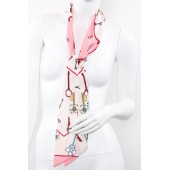 Fashion Silky Scarf Long 12 145x7cm